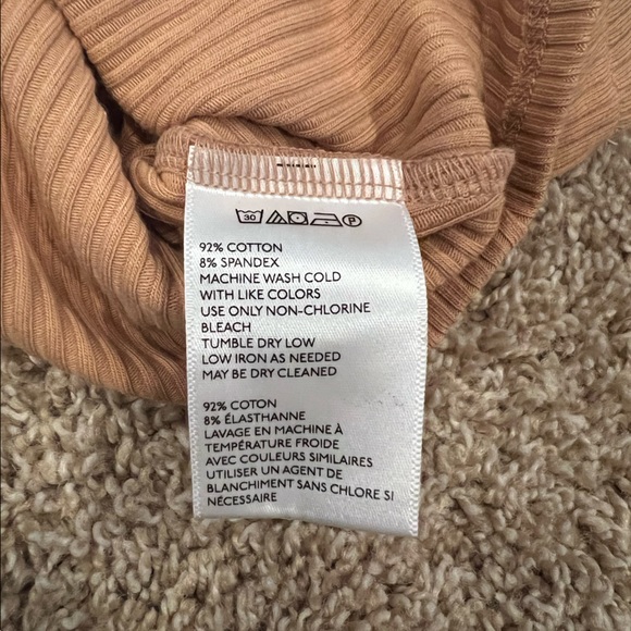 NWT Urban Outfitters Tan Strapless Top/ Tube Top - Picture 5 of 8